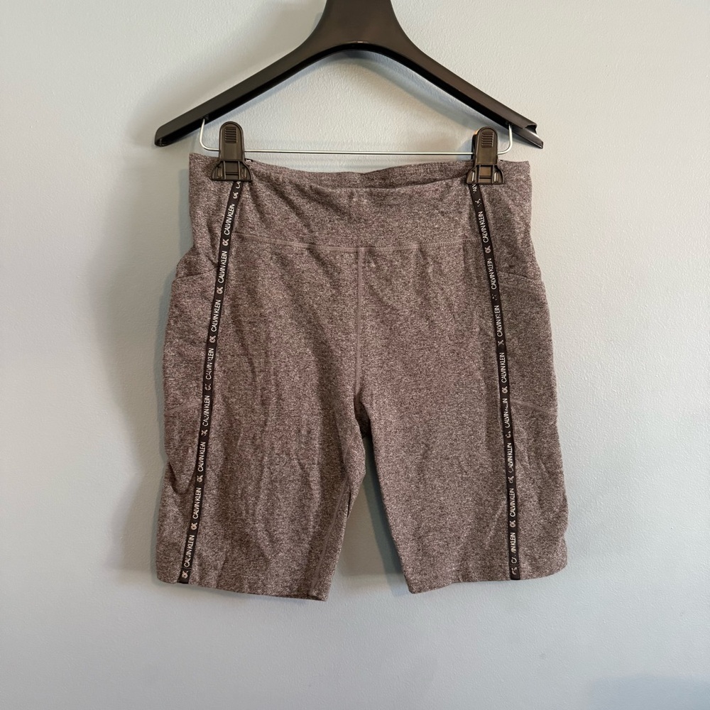 Grey Calvin Klein Biker Shorts